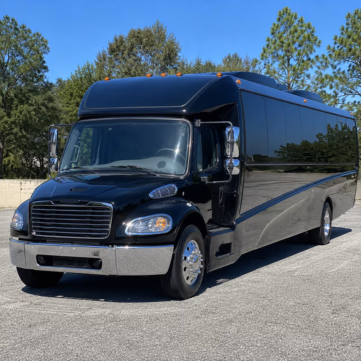 bridal party minibuses for garden grove ceremony day logistics