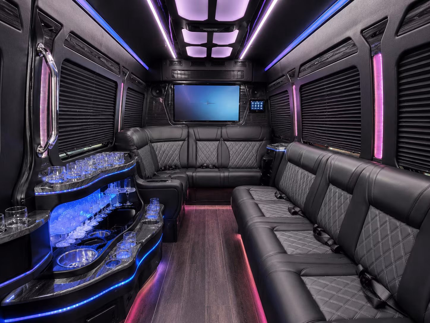 bus rentals for military family and morale events in the garden grove area