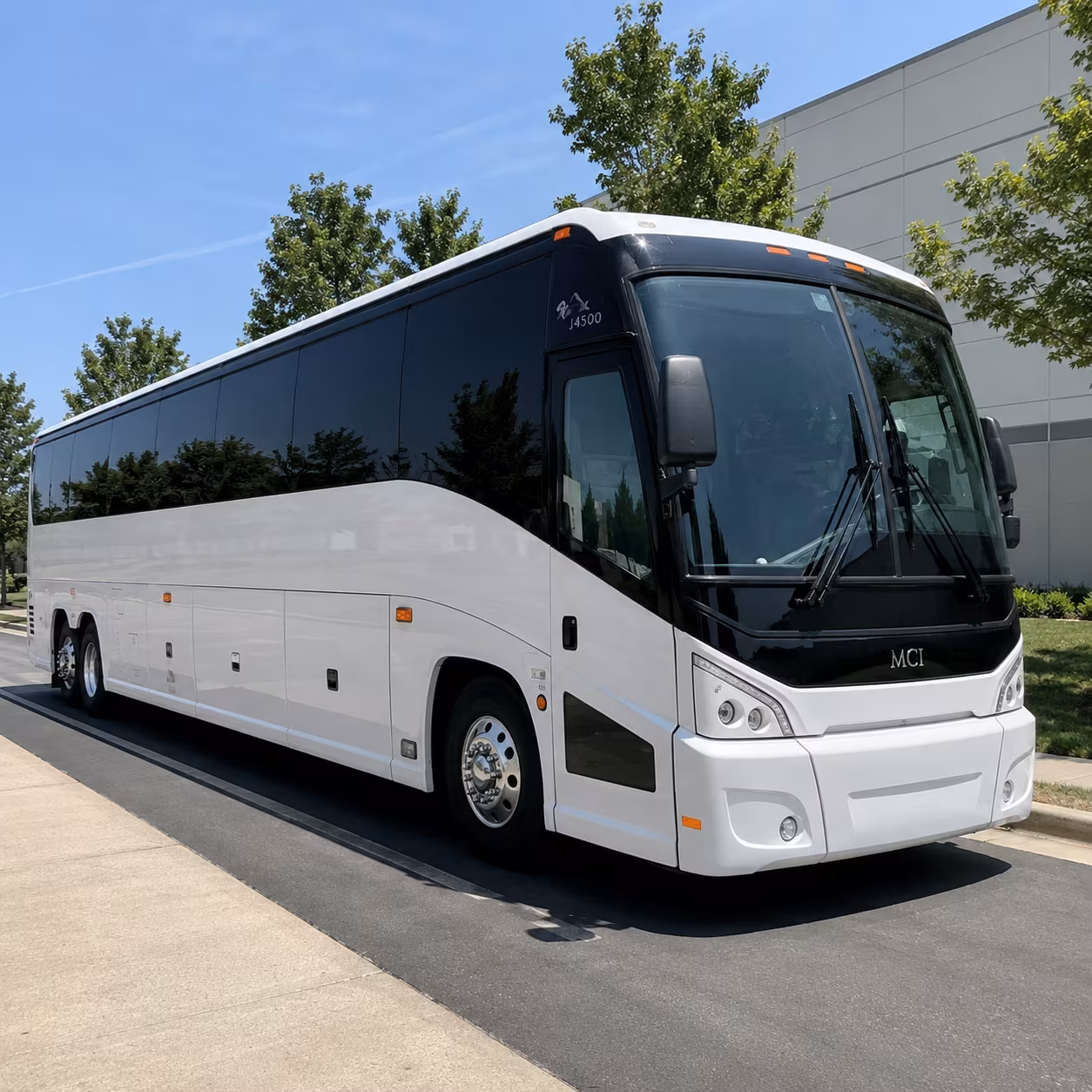 garden grove 56 passenger charter bus