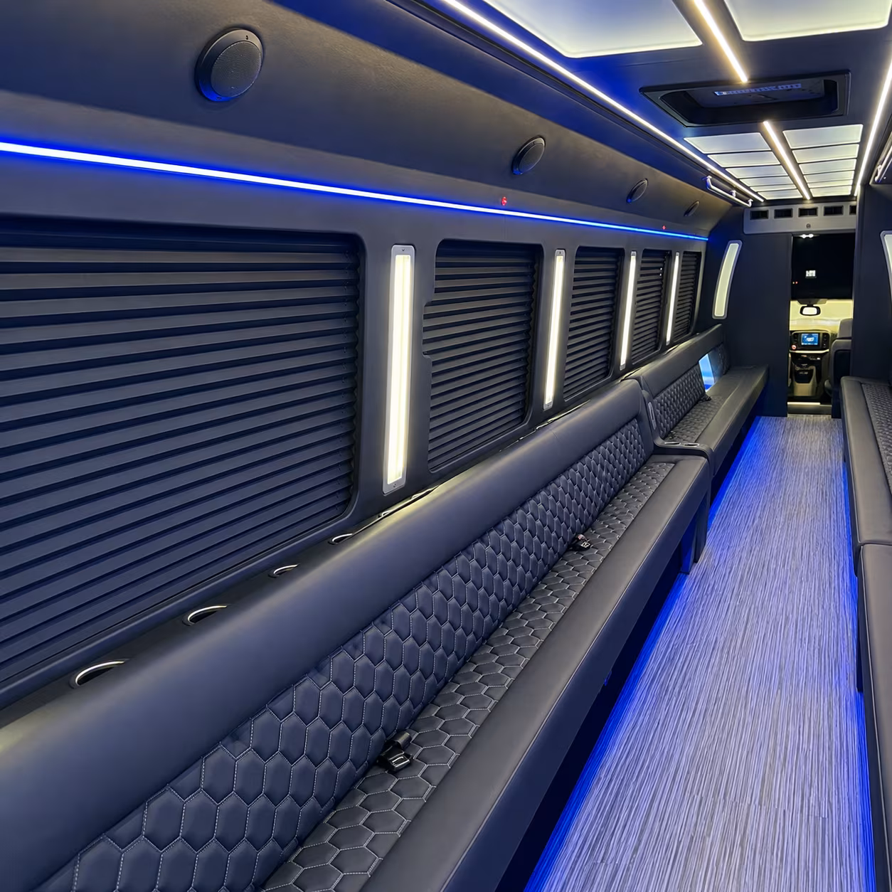 garden grove party bus inside
