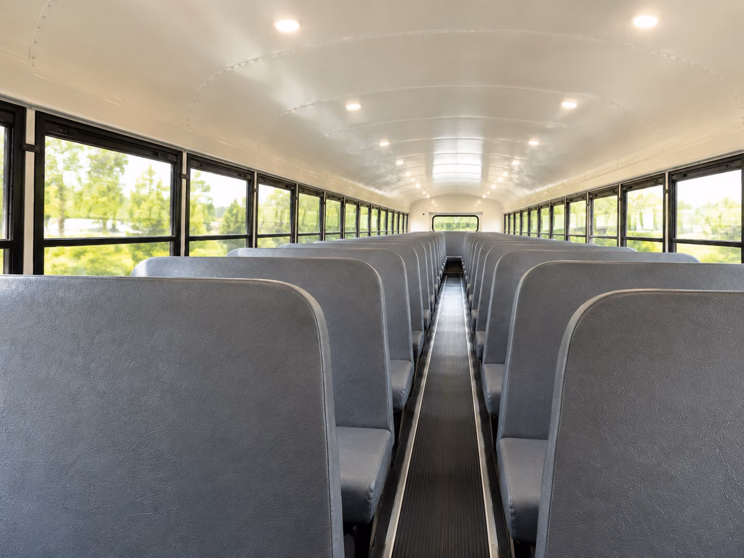 garden grove school bus interior