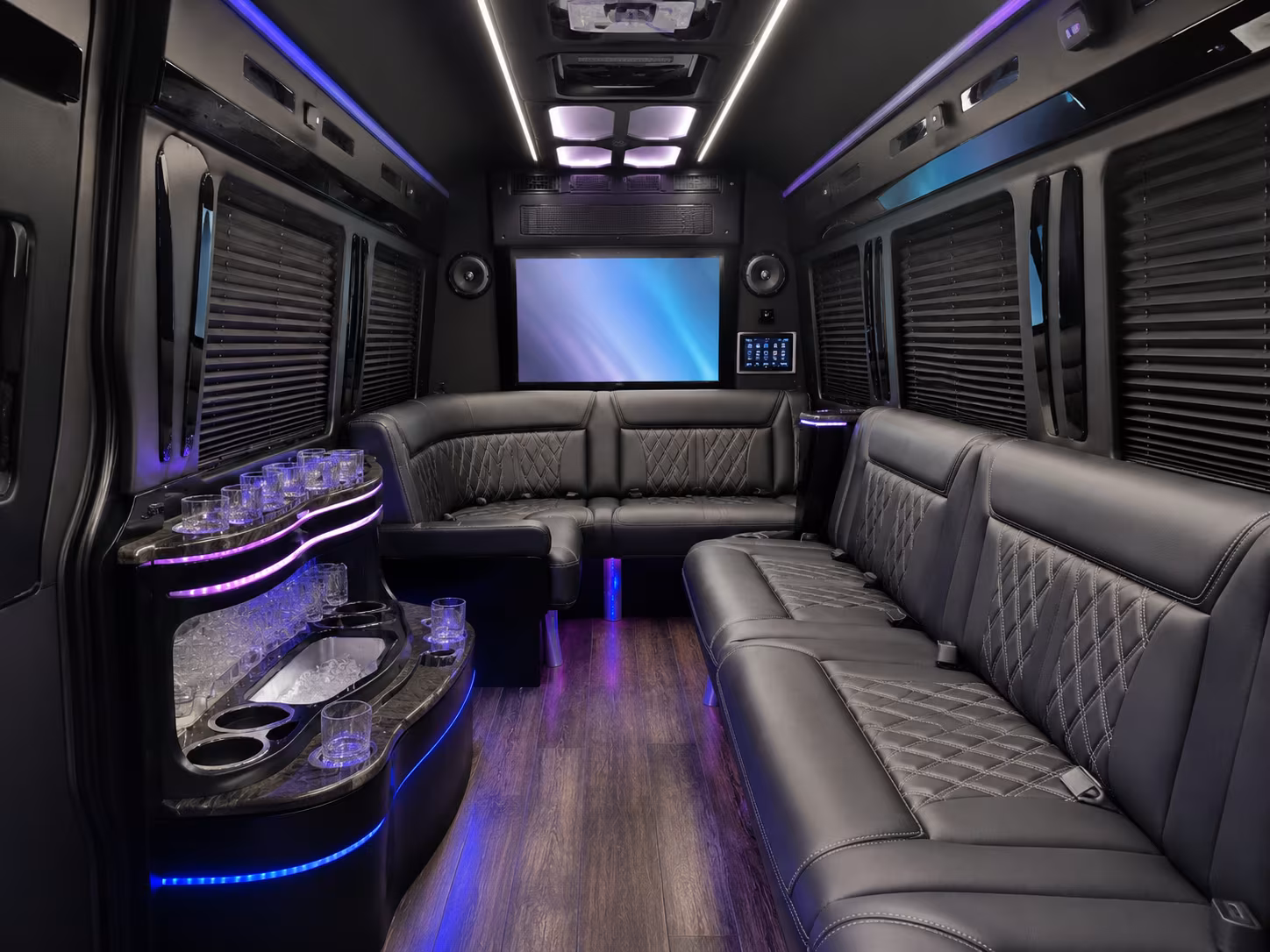 garden grove sprinter limousine inside