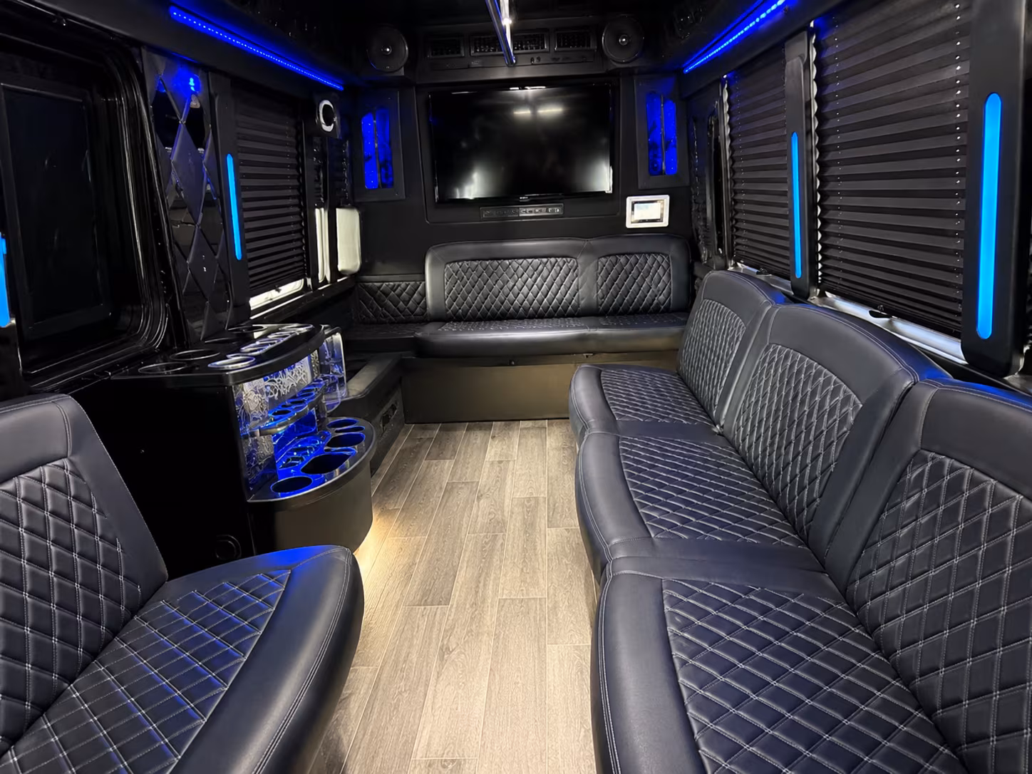 garden grove wedding party bus rental