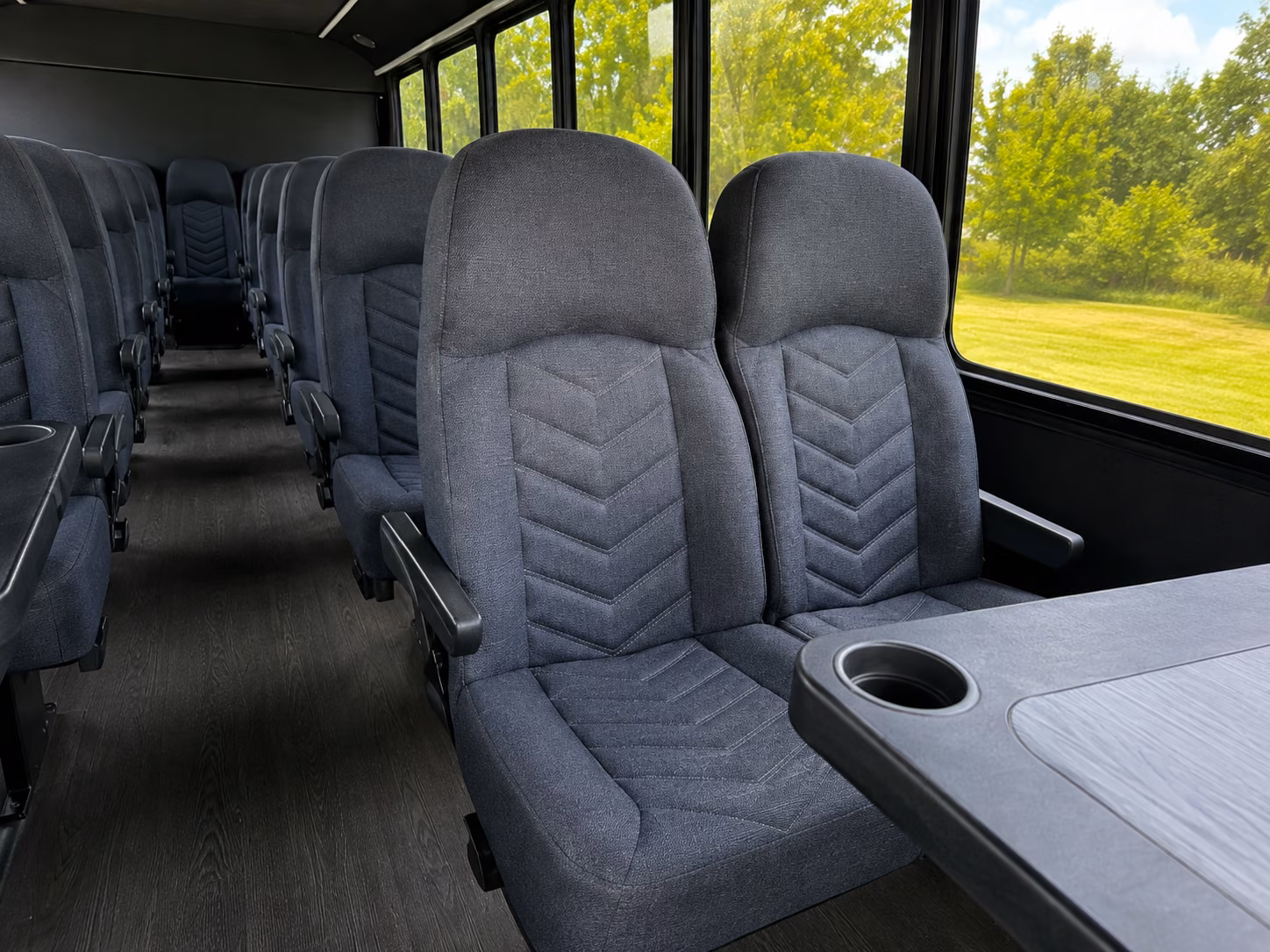 group bus transportation for local tournaments and amateur sporting events
